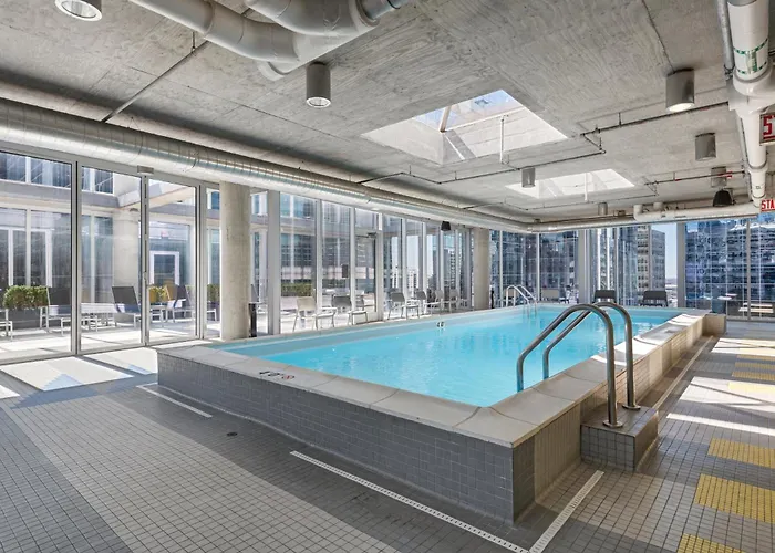 Apartment Linea Luxury Living With Indoor Pool And Rooftop Views In The Loop *