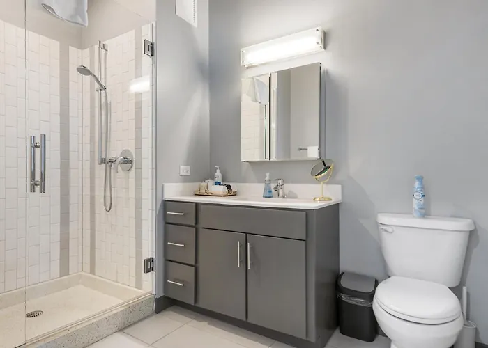 Apartment Linea Luxury Living With Indoor Pool And Rooftop Views In The Loop