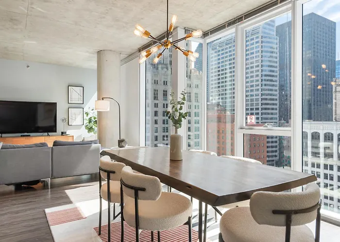 Apartment Linea Luxury Living With Indoor Pool And Rooftop Views In The Loop *