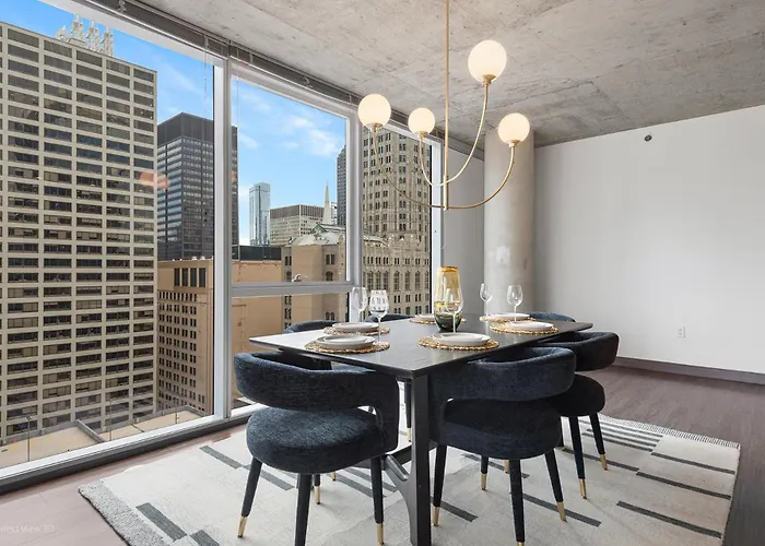 Linea Luxury Living With Indoor Pool And Rooftop Views In The Loop Apartment Chicago