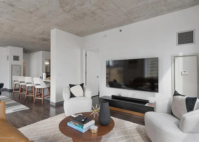 Apartment Linea Luxury Living With Indoor Pool And Rooftop Views In The Loop *