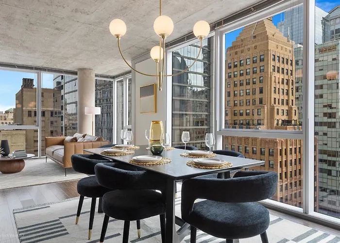 Linea Luxury Living With Indoor Pool And Rooftop Views In The Loop *