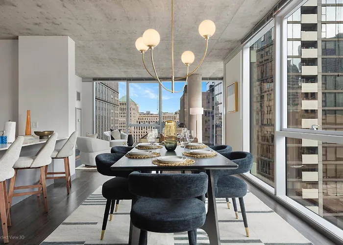 Linea Luxury Living With Indoor Pool And Rooftop Views In The Loop * Chicago