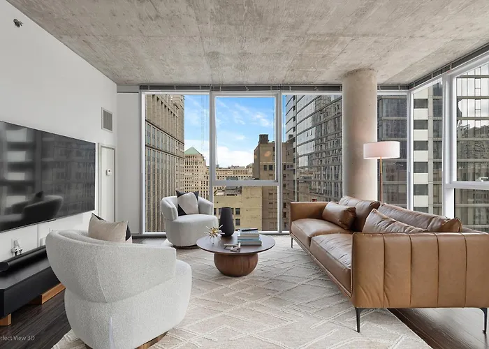 Linea Luxury Living With Indoor Pool And Rooftop Views In The Loop Apartment Chicago