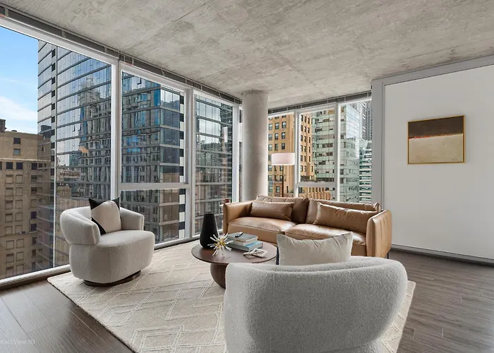 Apartment Linea Luxury Living With Indoor Pool And Rooftop Views In The Loop Chicago